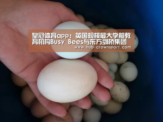皇冠体育app：英国规模最大学前教育机构Busy Bees与东方剑桥集团合作，拟