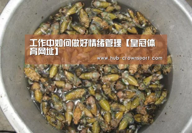 工作中如何做好情绪管理【皇冠体育网址】